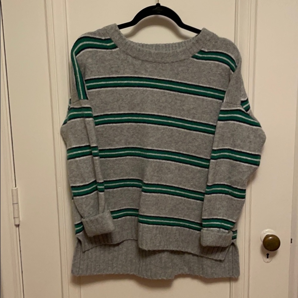 J. Crew Supersoft Oversized Stripe Sweater